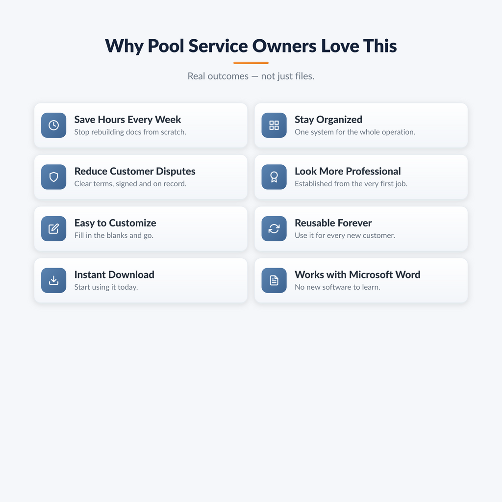 Pool Service Ultimate Business System