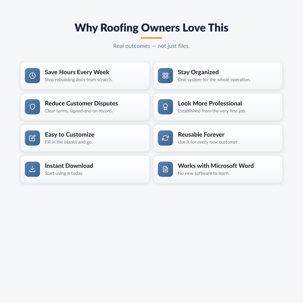 Roofing Ultimate Business System