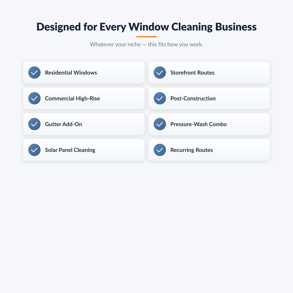 Window Cleaning Ultimate Business System