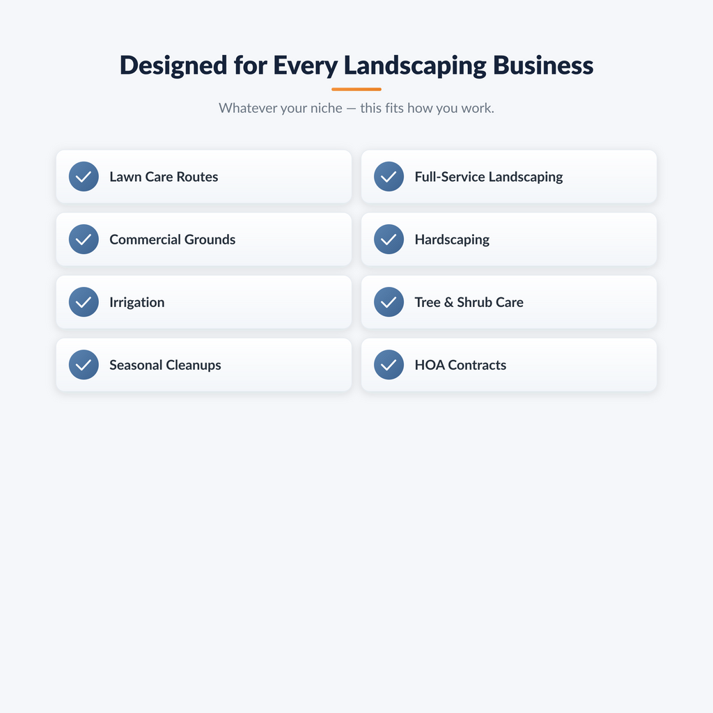 Landscaping Ultimate Business System