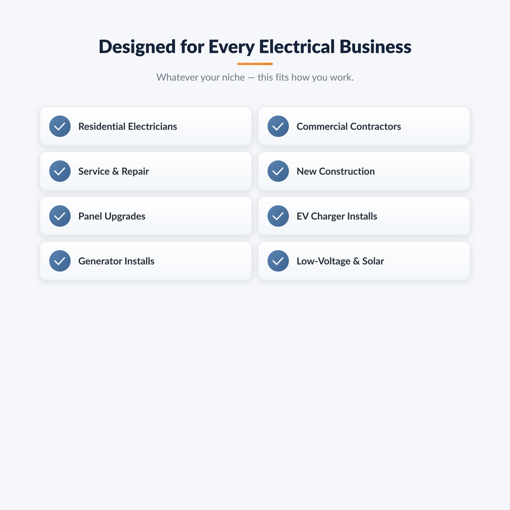 Electrical Ultimate Business System