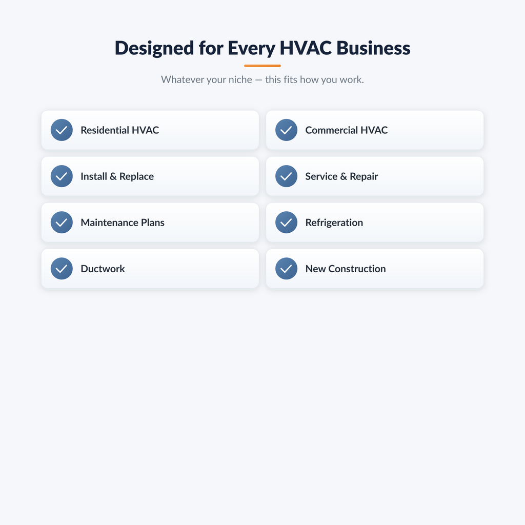 HVAC Ultimate Business System