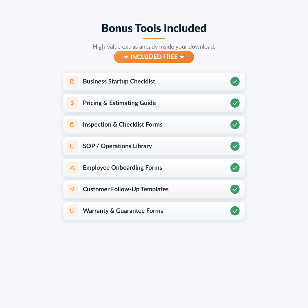Plumbing Ultimate Business System