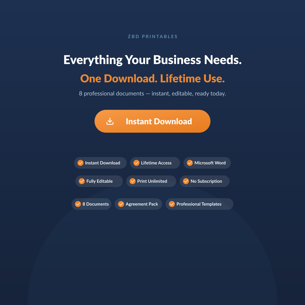 Window Cleaning Professional Agreement Kit