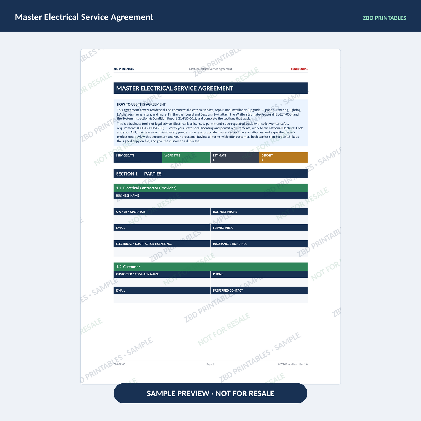 Electrical Ultimate Business System — image 4