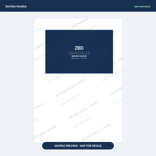 Sample page from Handyman Ultimate Business System