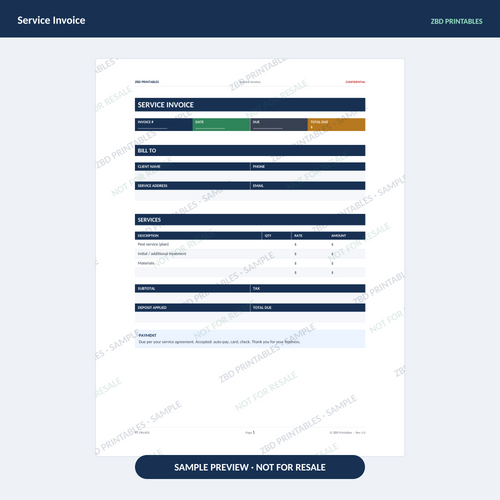 Sample page from Pest Control Ultimate Business System