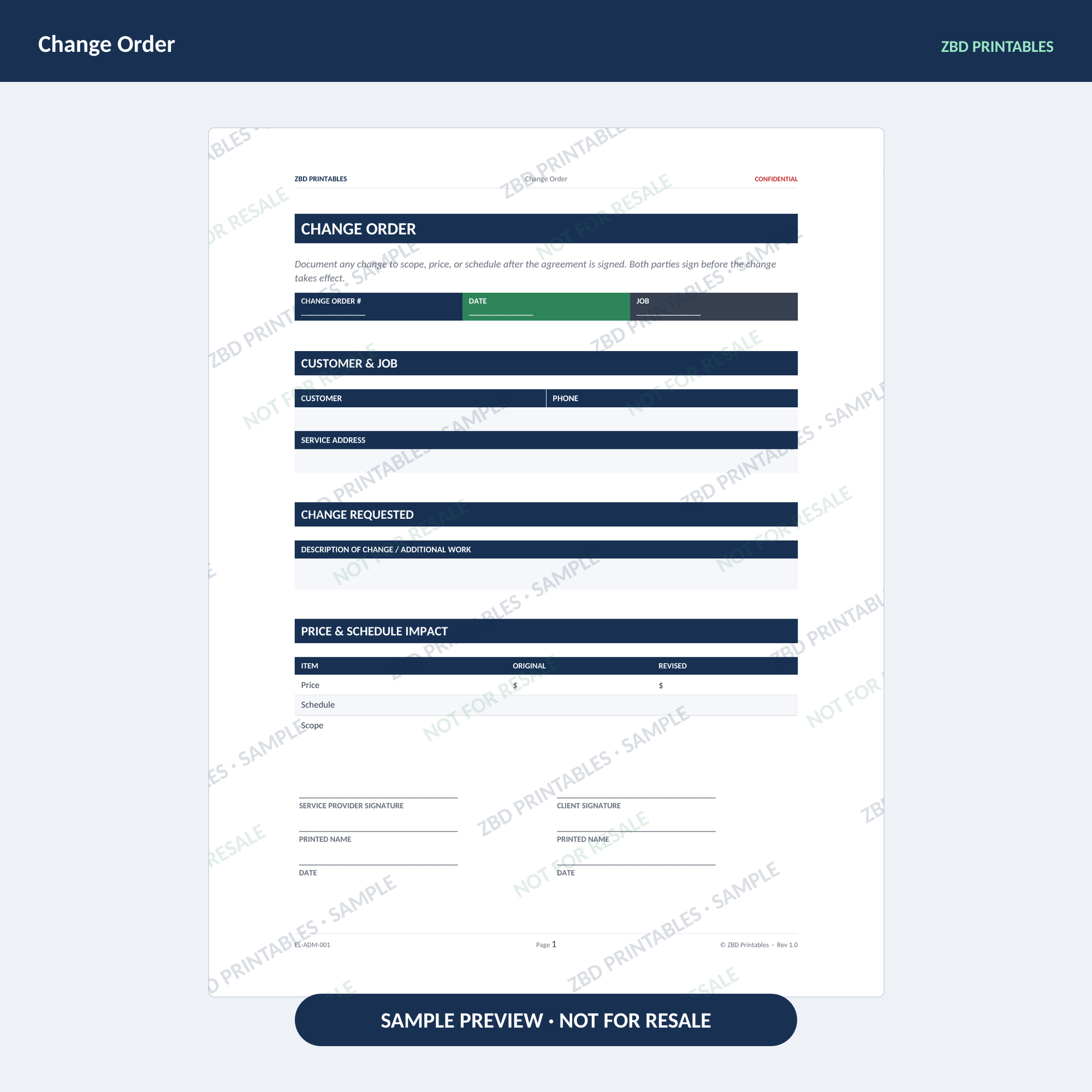 Electrical Professional Agreement Kit