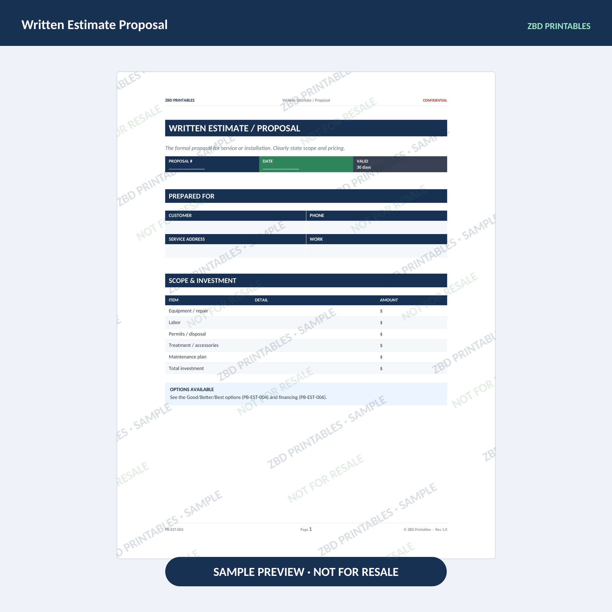 Plumbing Ultimate Business System