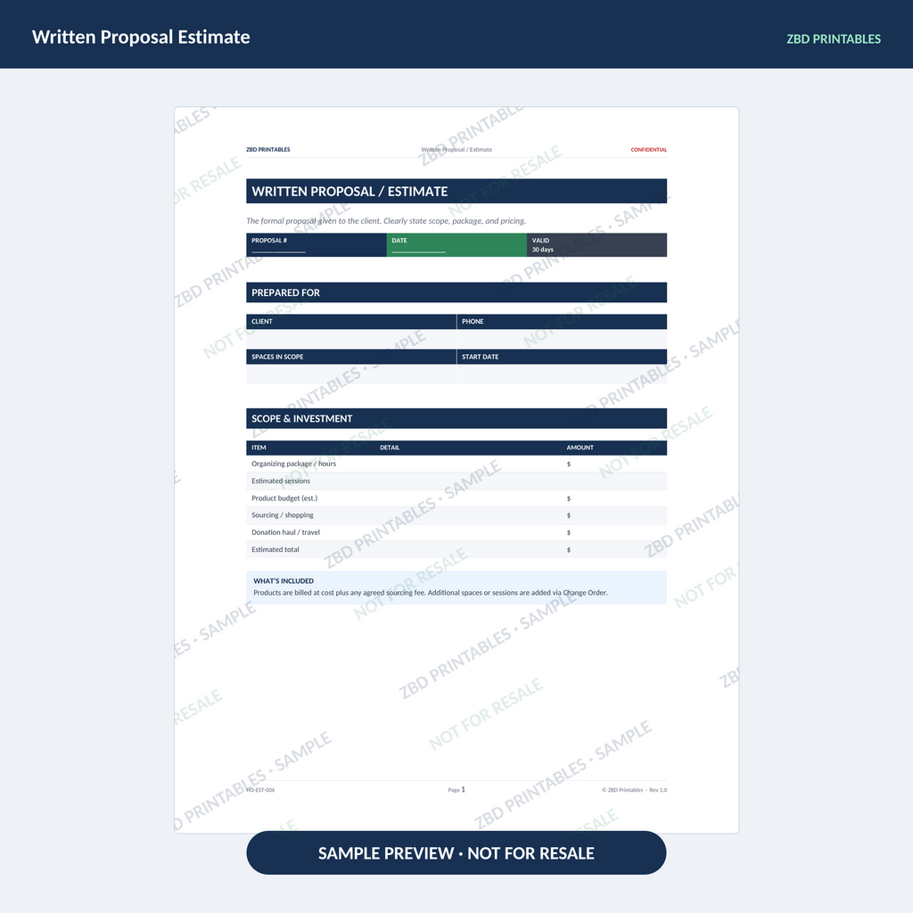 Home Organizing Ultimate Business System