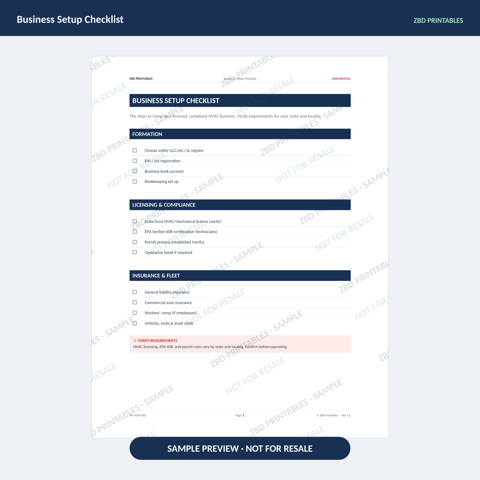 HVAC Ultimate Business System