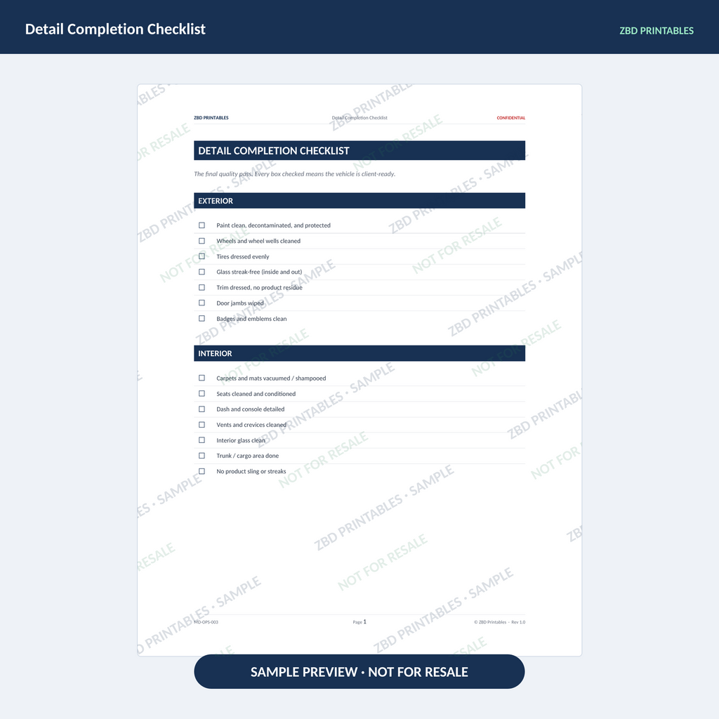 Mobile Detailing Ultimate Business System