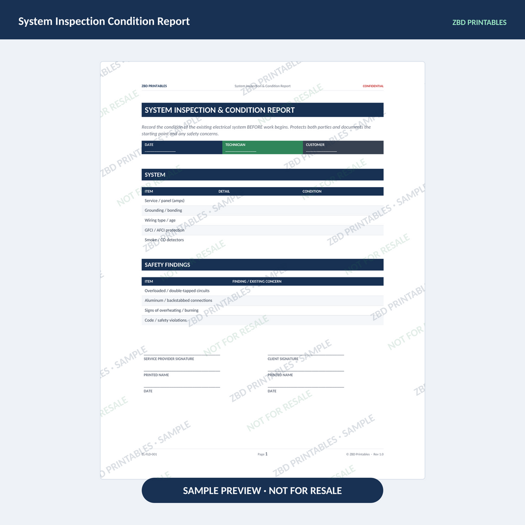 Electrical Professional Agreement Kit