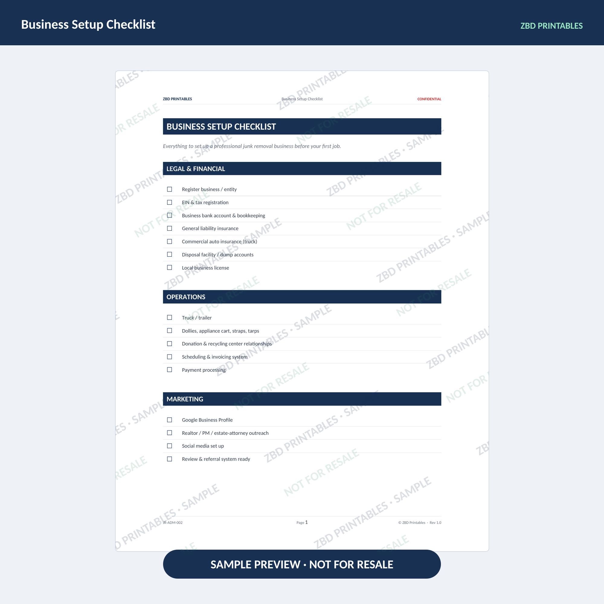 Junk Removal Ultimate Business System