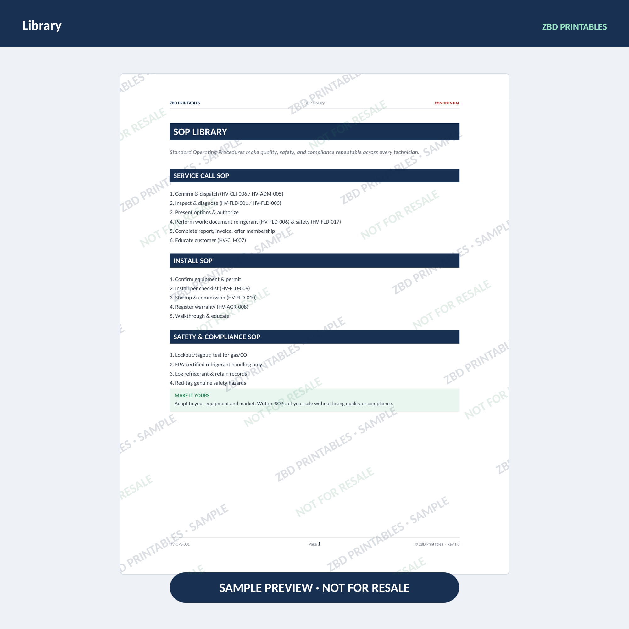 HVAC Ultimate Business System