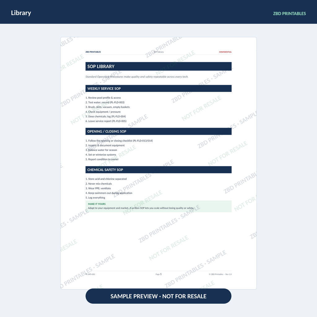Pool Service Ultimate Business System
