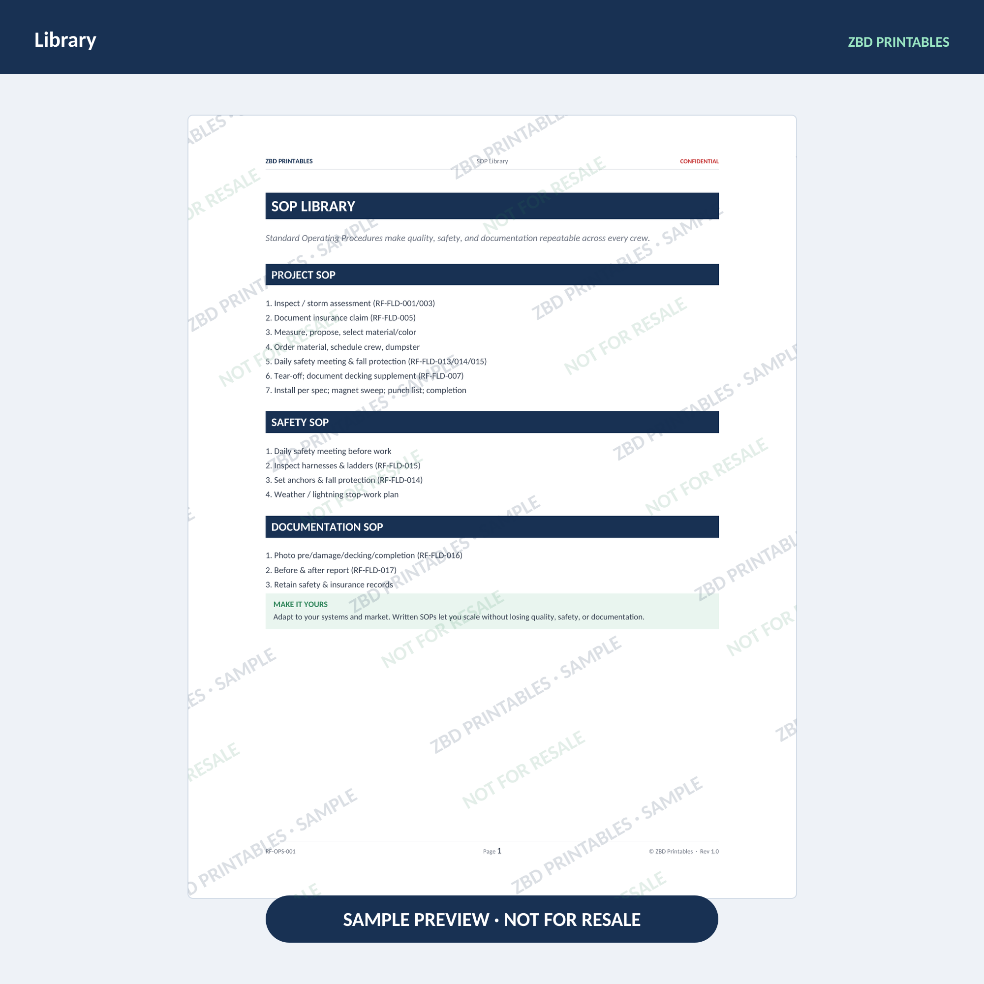 Roofing Ultimate Business System