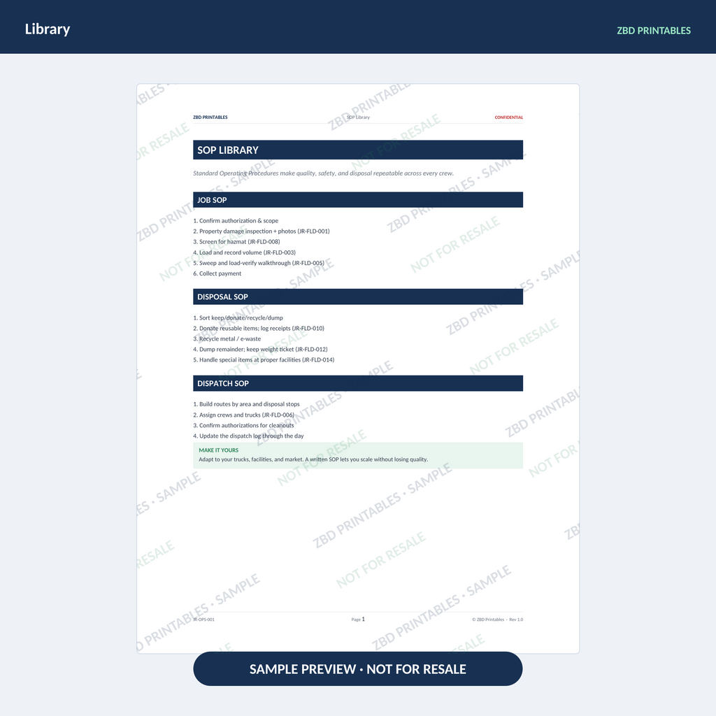 Junk Removal Ultimate Business System
