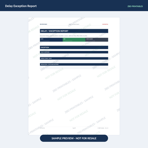 Sample page from Moving Business Starter Kit