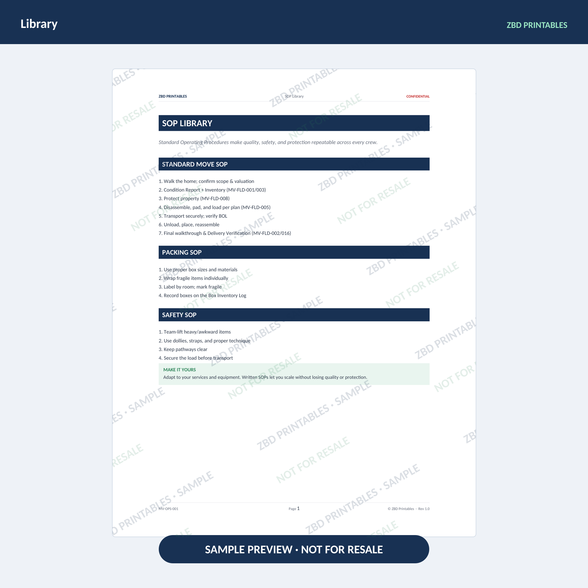 Moving Ultimate Business System