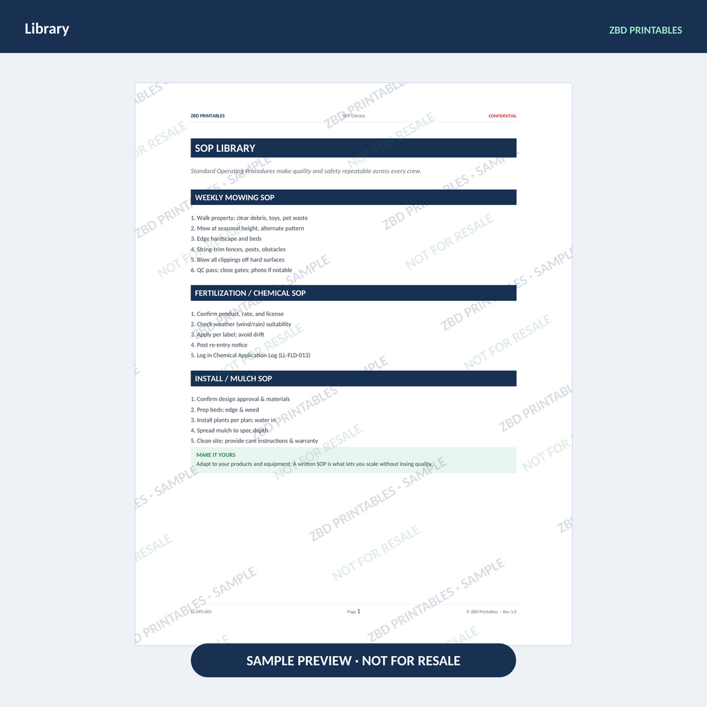 Landscaping Ultimate Business System
