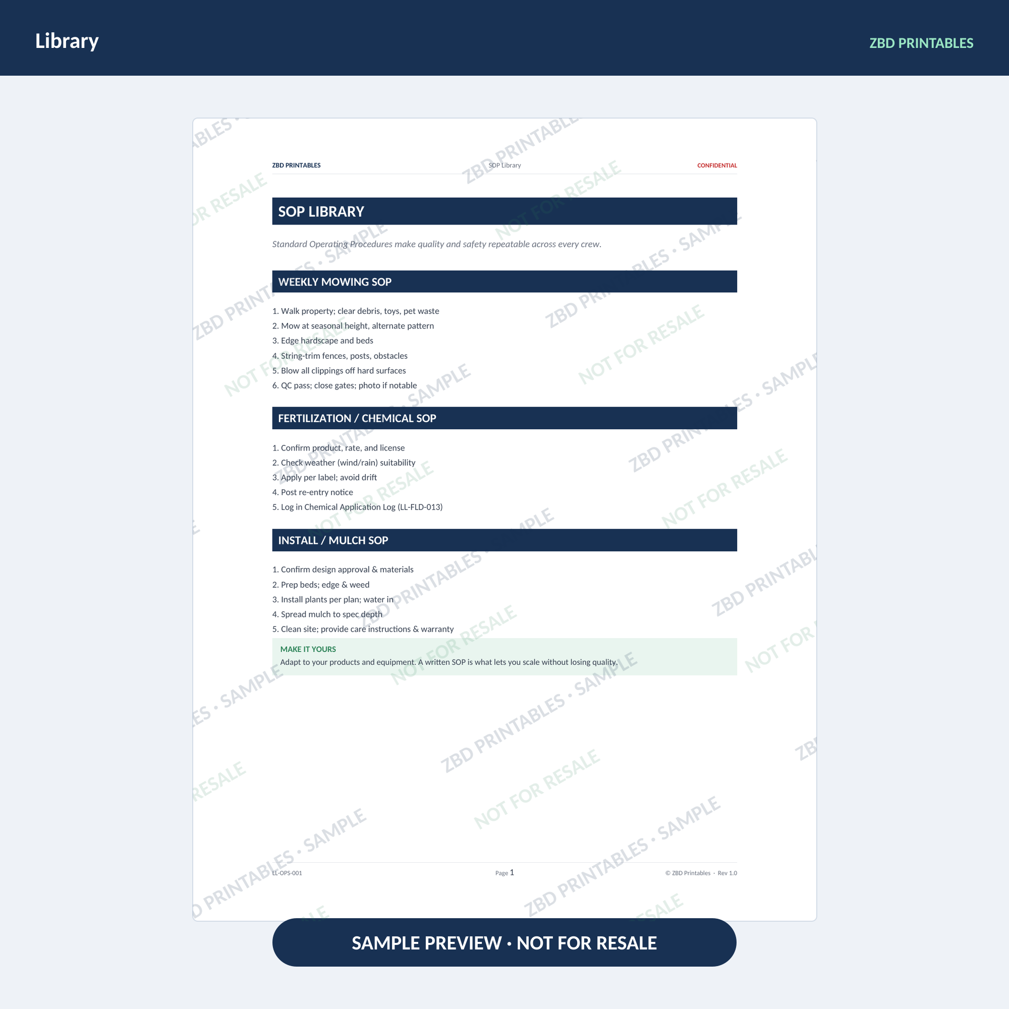 Landscaping Ultimate Business System