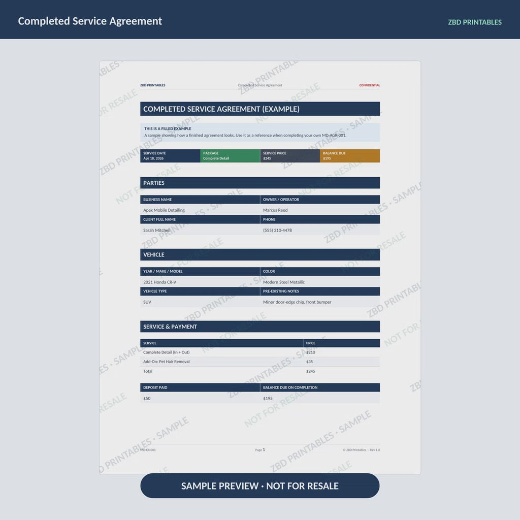 Mobile Detailing Ultimate Business System